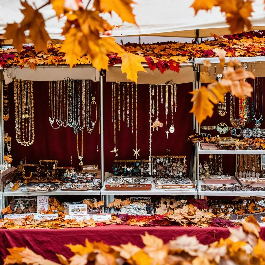 Embrace Autumn Elegance: Discover Handcrafted Jewelry at Seasonal Craft Fairs